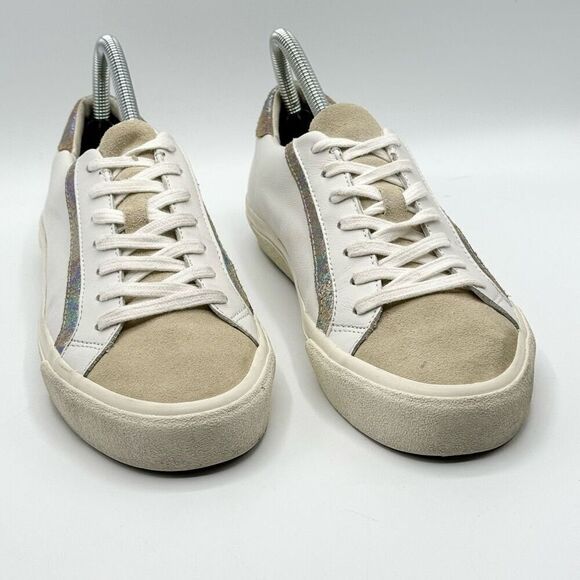 Madewell Sidewalk Sneakers in Iridescent Sand Multi - Women’s US 8.5M - Picture 3 of 11